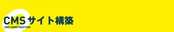 CMSサイト構築